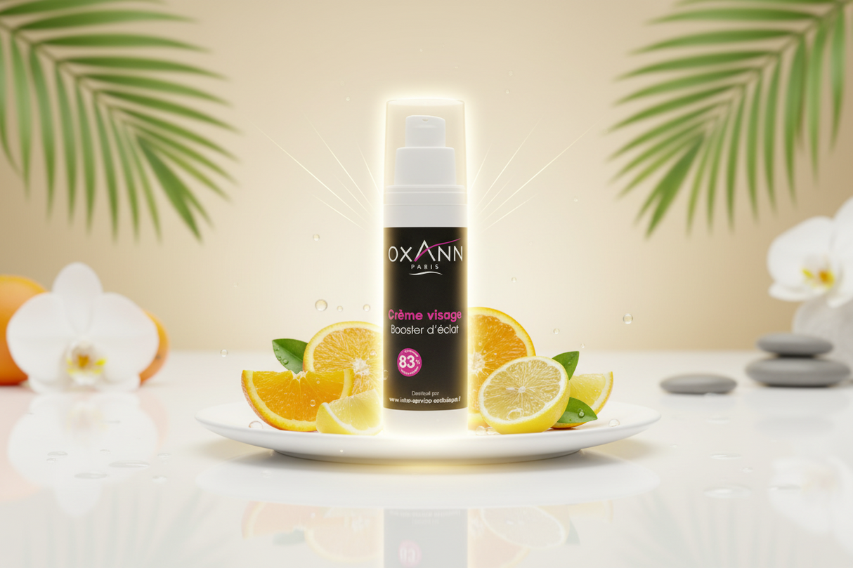 Crème booster d'éclat visage jour