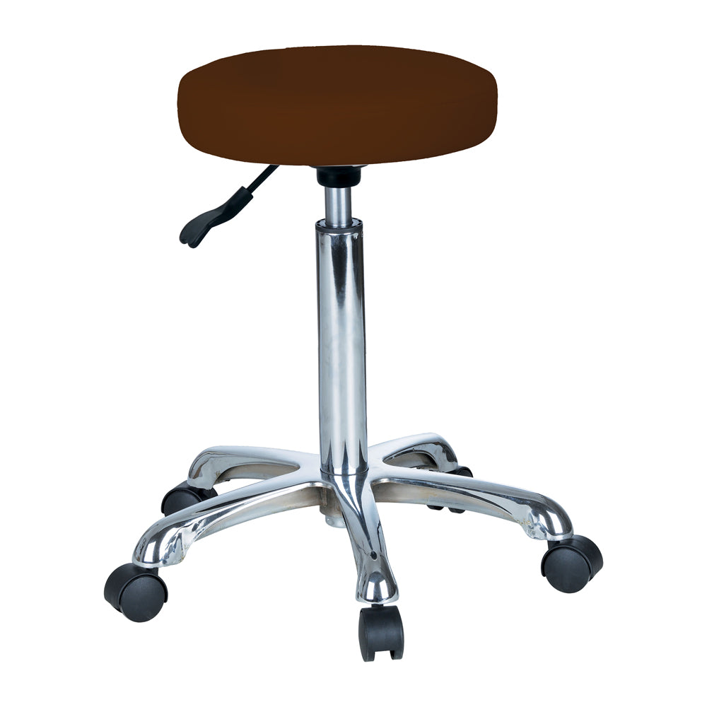 Tabouret alesia-pied chrome