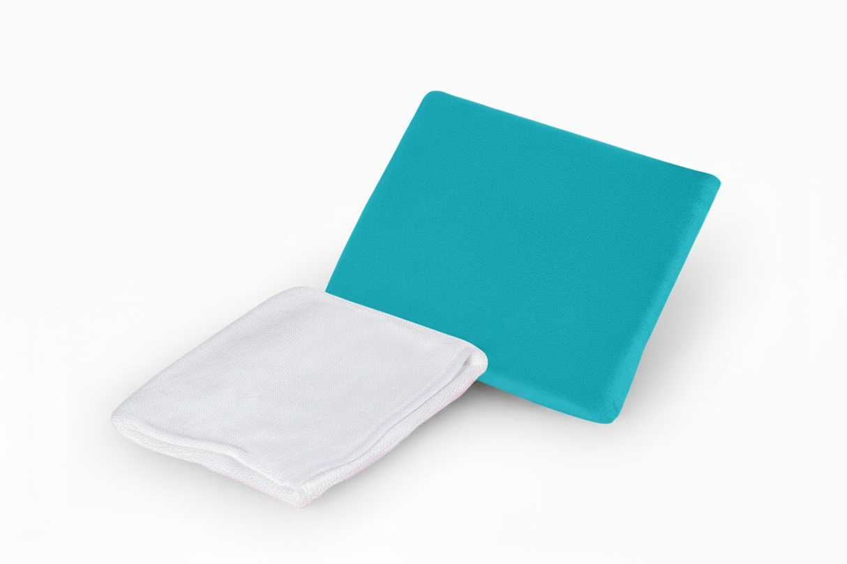 Housse coussin manucure plat