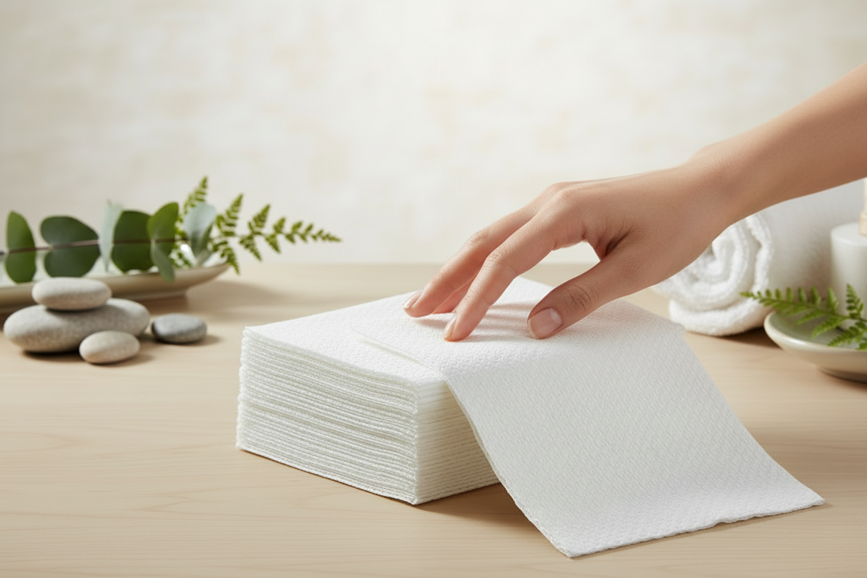 Serviettes de manucure jetables