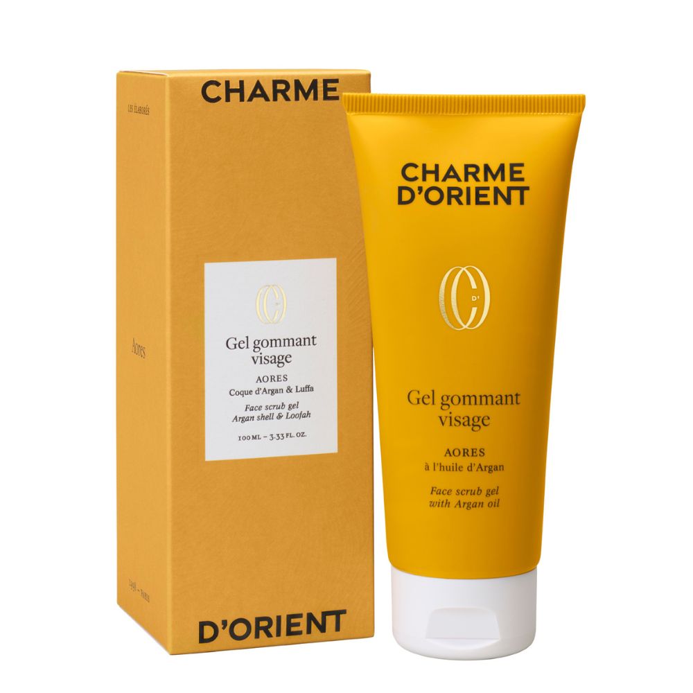 Gel exfoliant visage coque d'argan revente