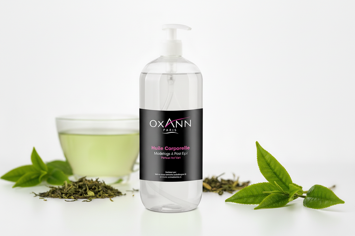 Huile modelage thé vert - 1 L