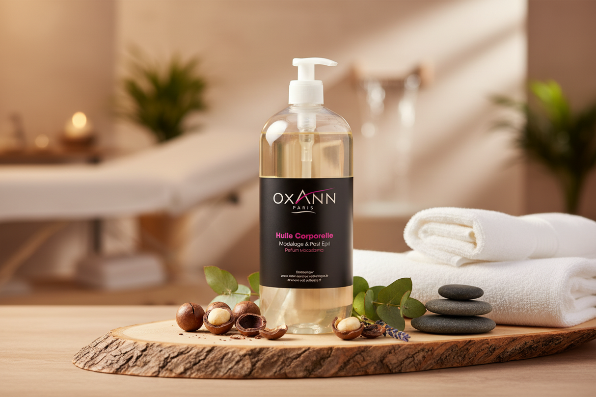 Huile modelage macadamia - 1 L