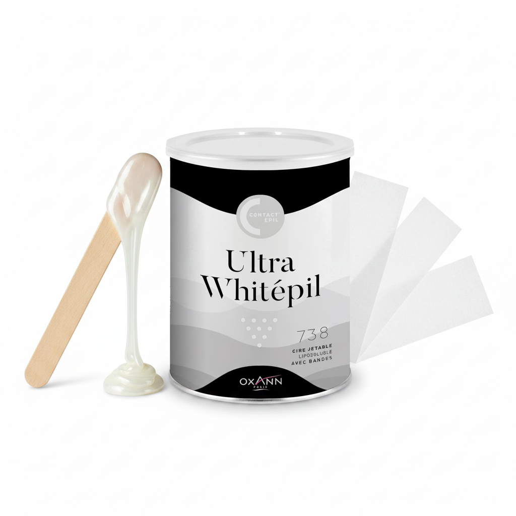 Cire Ultra white sans colophane - Pot 800 ml