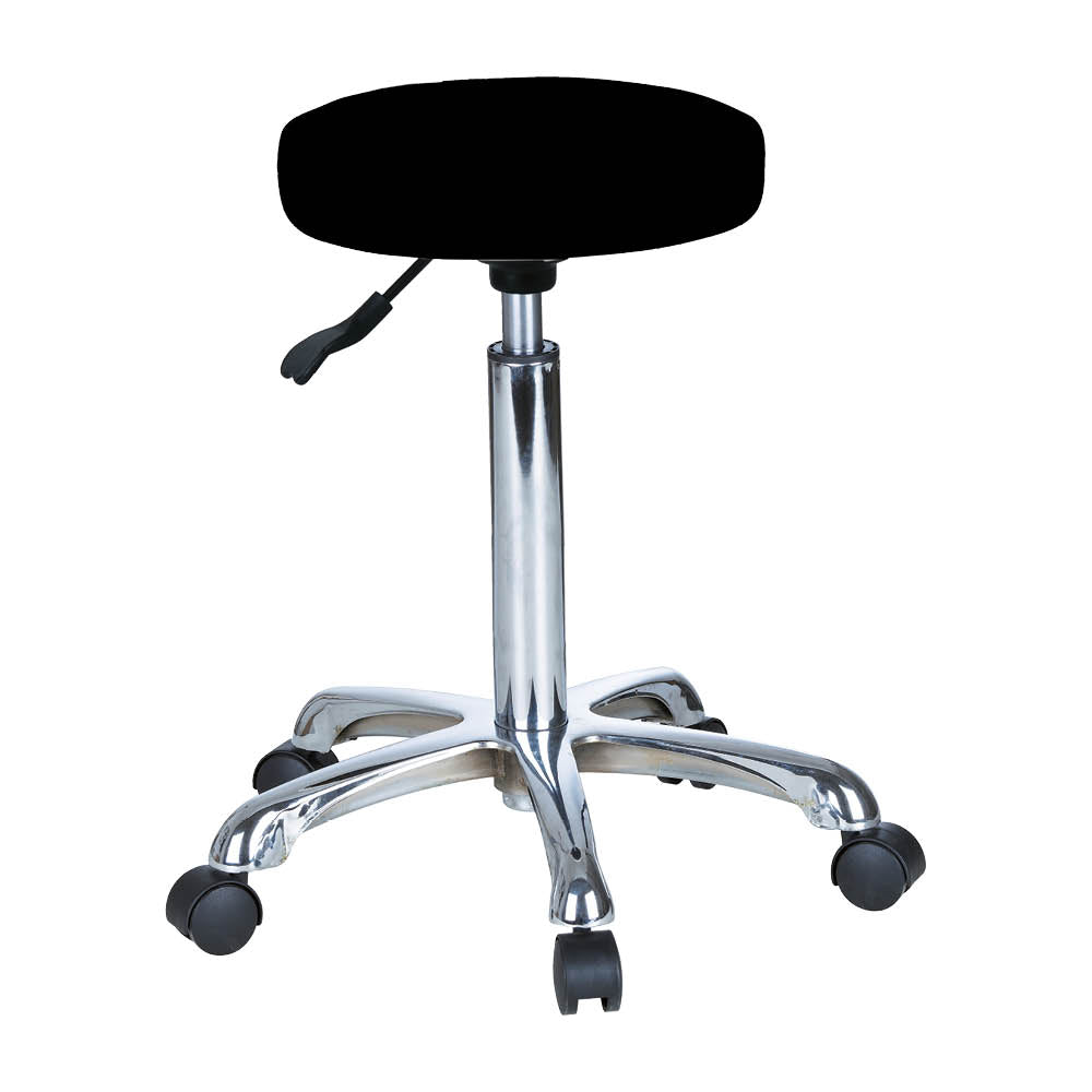 Tabouret alesia-pied chrome