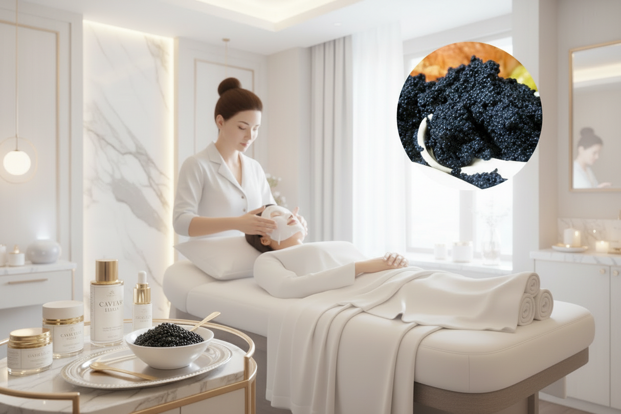 Feuille de collagène extrait caviar