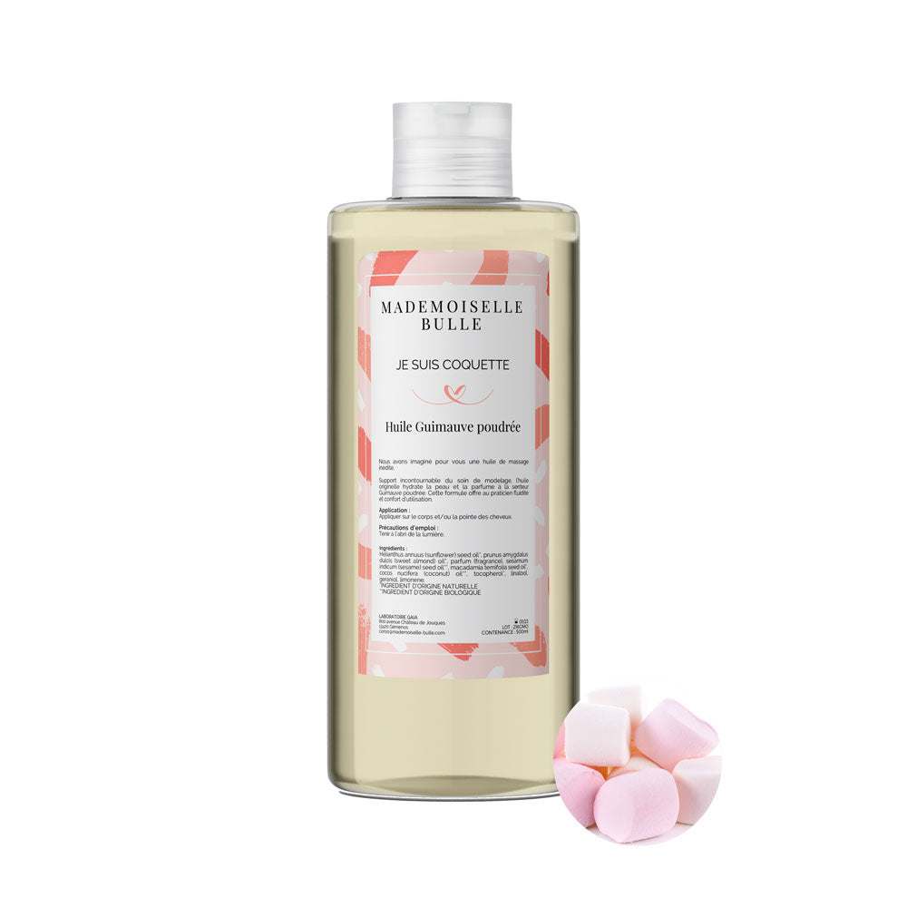 Huile modelages végétales