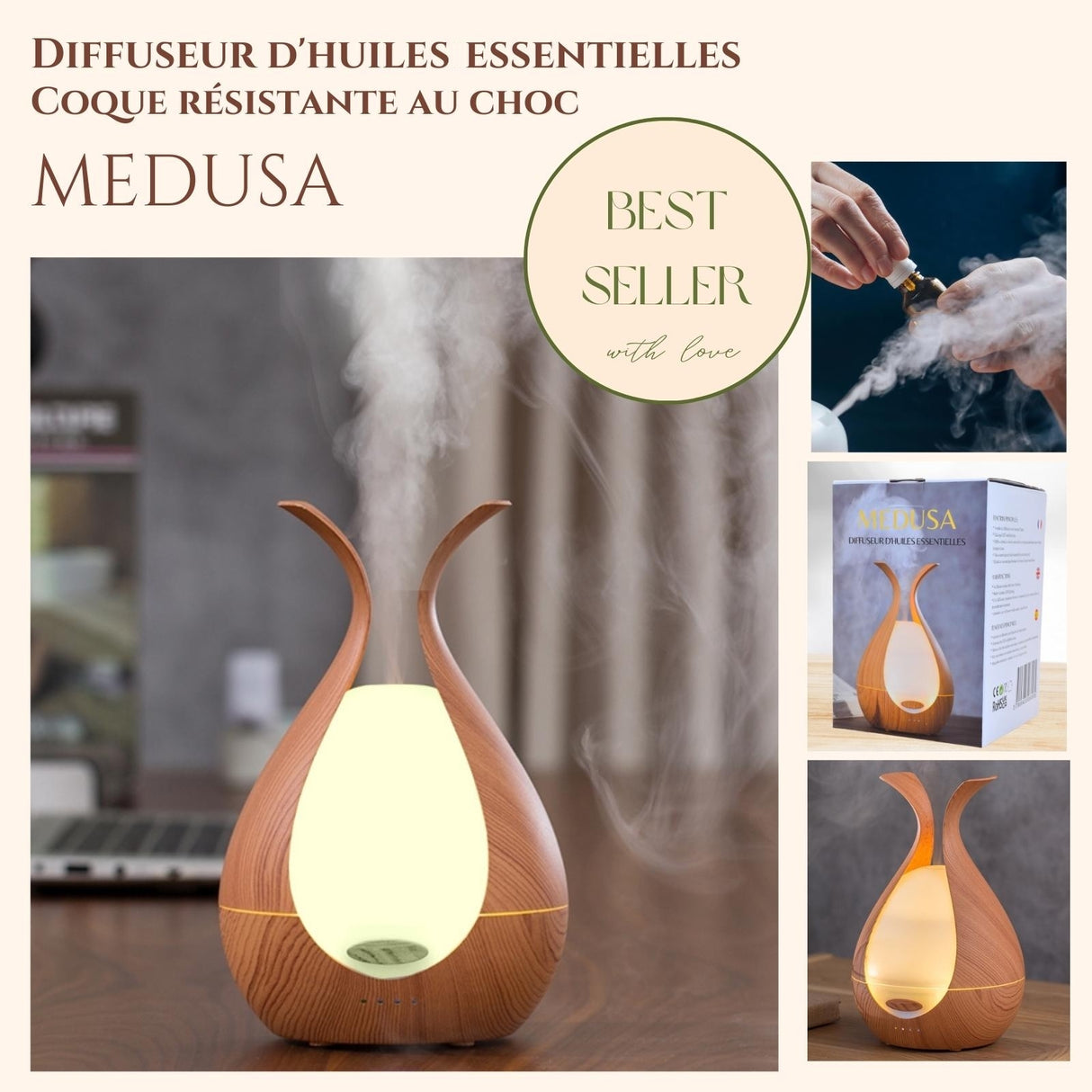 Diffuseur ultrasonique Medusa