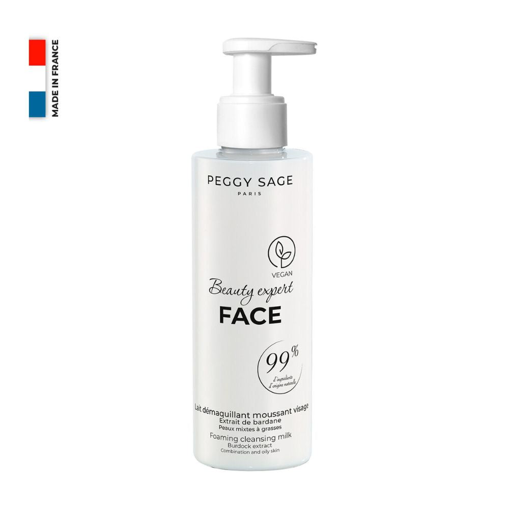 Lait démaquillant moussant