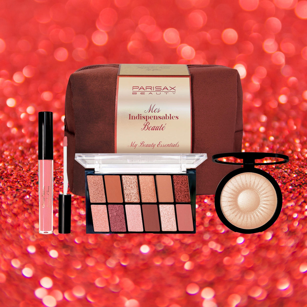 TROUSSE BORDEAUX MAQUILLAGE 2025