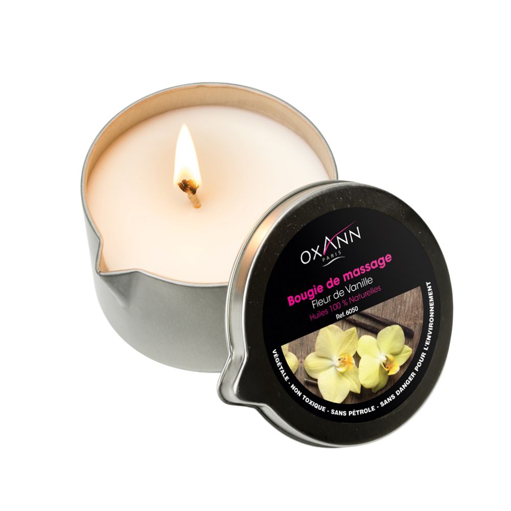 Bougies de massage Oxann 100% Naturelle