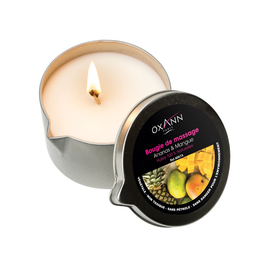 Bougies de massage Oxann 100% Naturelle