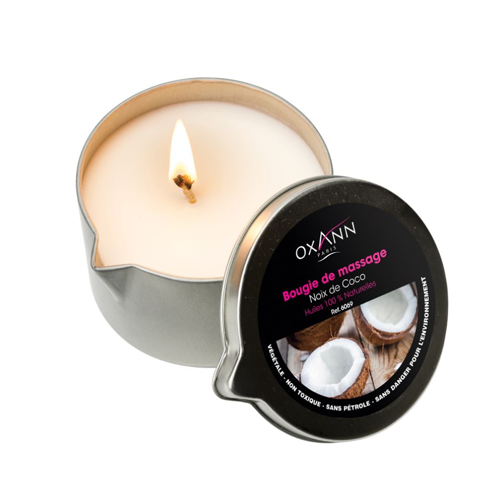 Bougies de massage Oxann 100% Naturelle