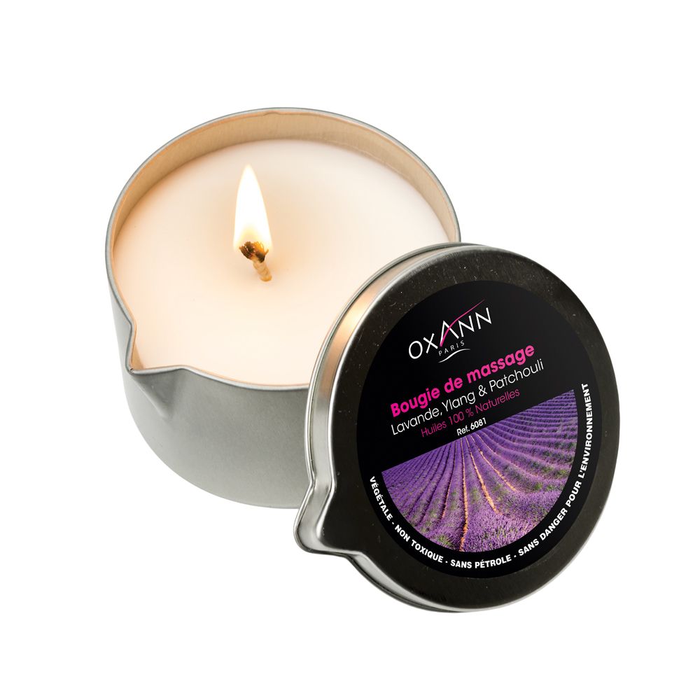 Bougies de massage Oxann 100% Naturelle