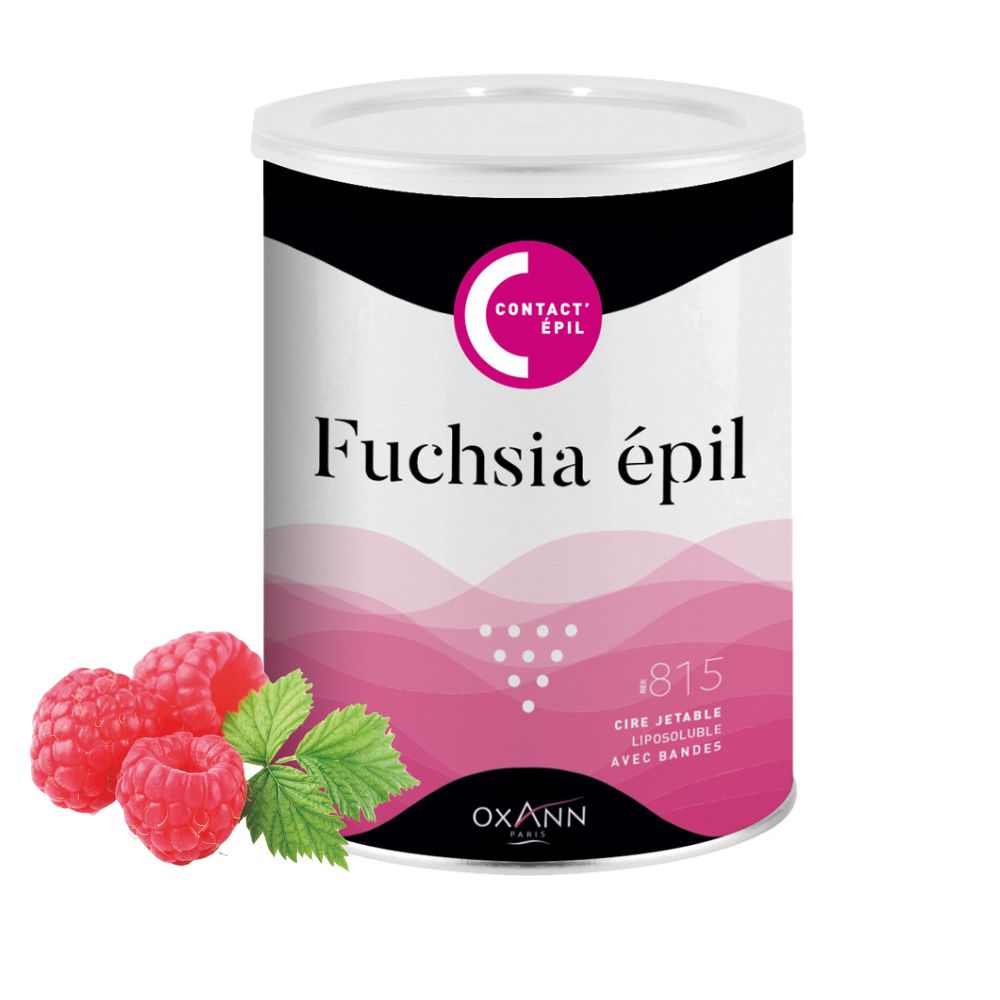 Cire Fuchsia Epil avec bandes-Pot 750 ml