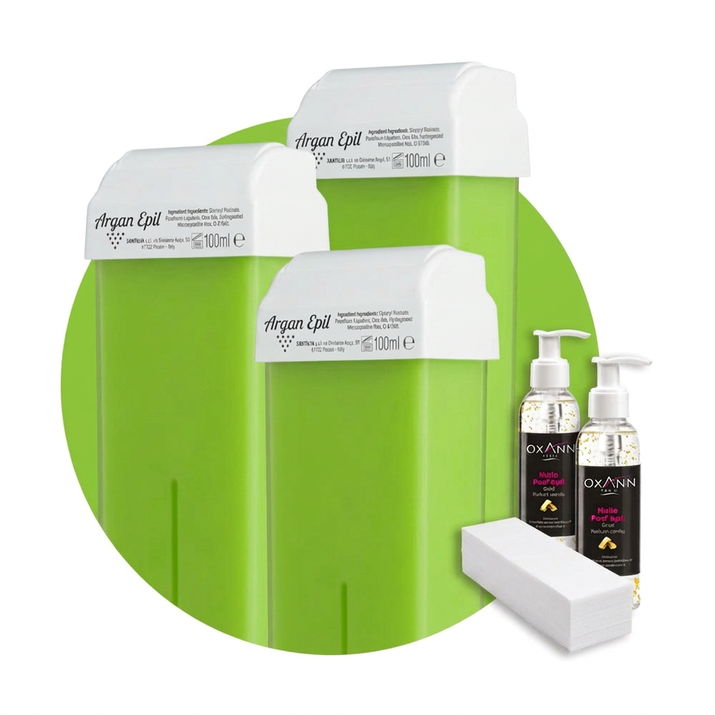 Pack 96 cartouches de cire + 2 huiles postepil + 600 bandes oxann offertes