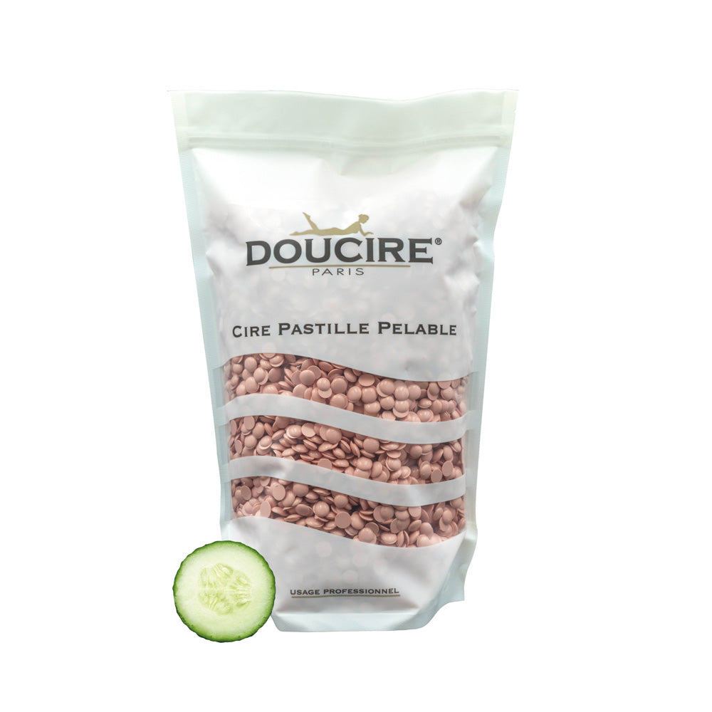 Cire pastille pelable concombre