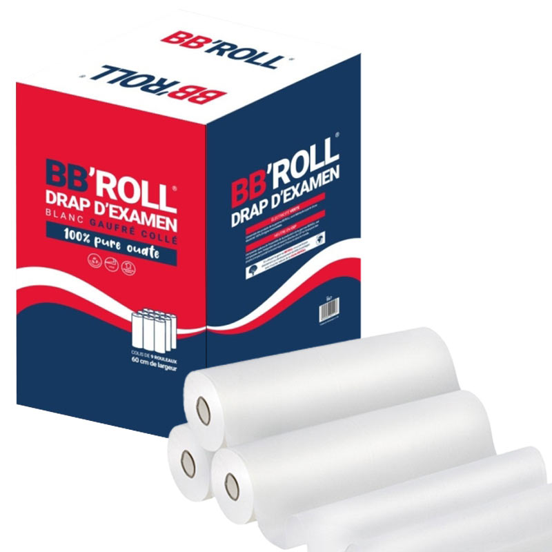 Draps d'examen Gaufrés 60cm