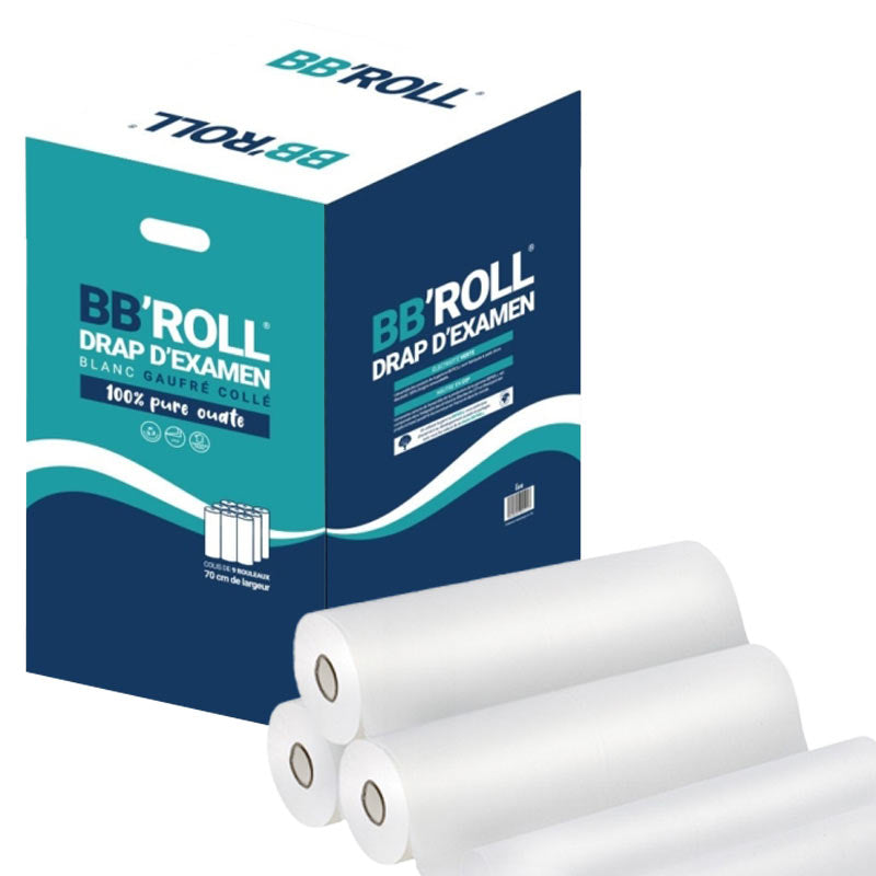Draps d'examen Gaufrés 70 cm