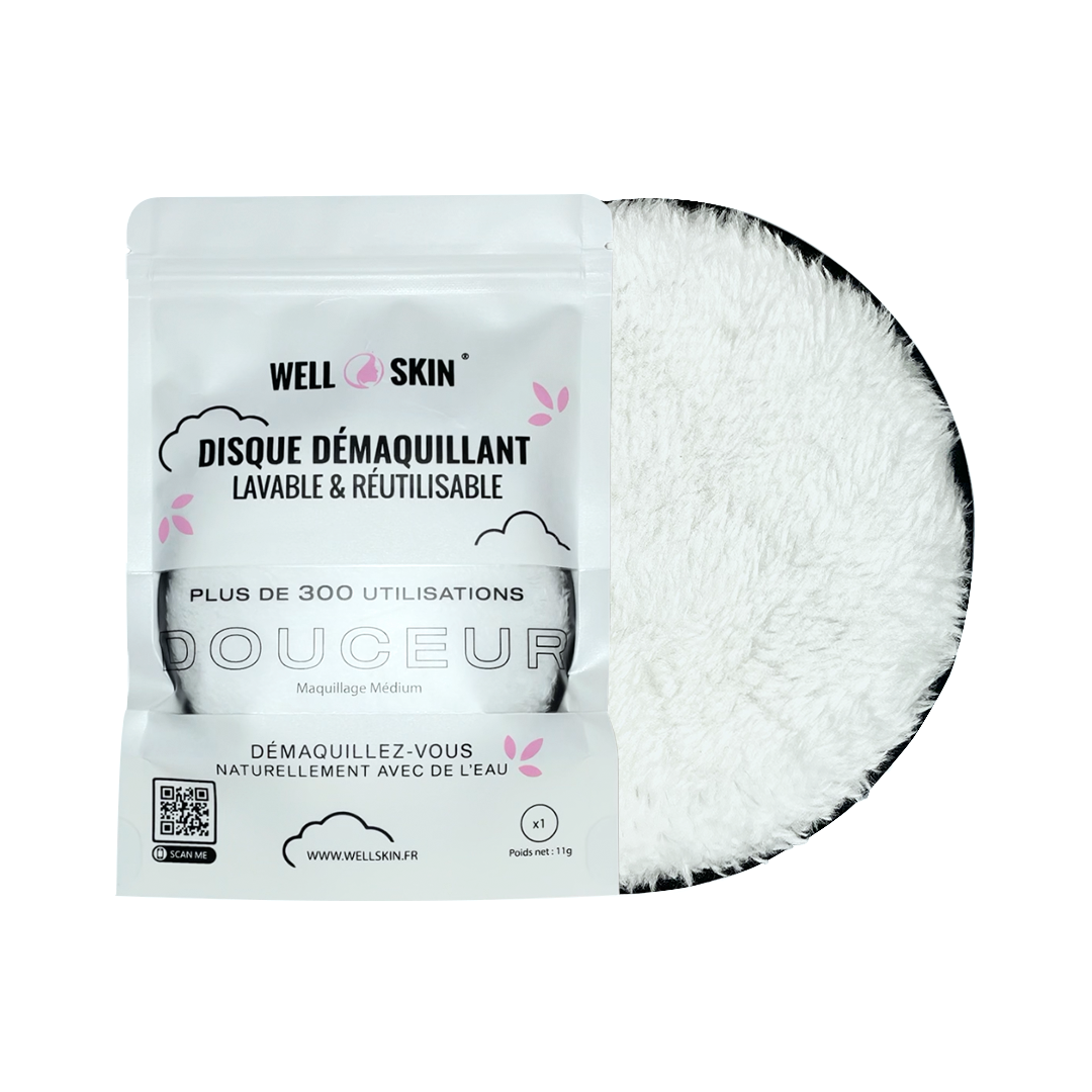 Disque démaquillant Well skin