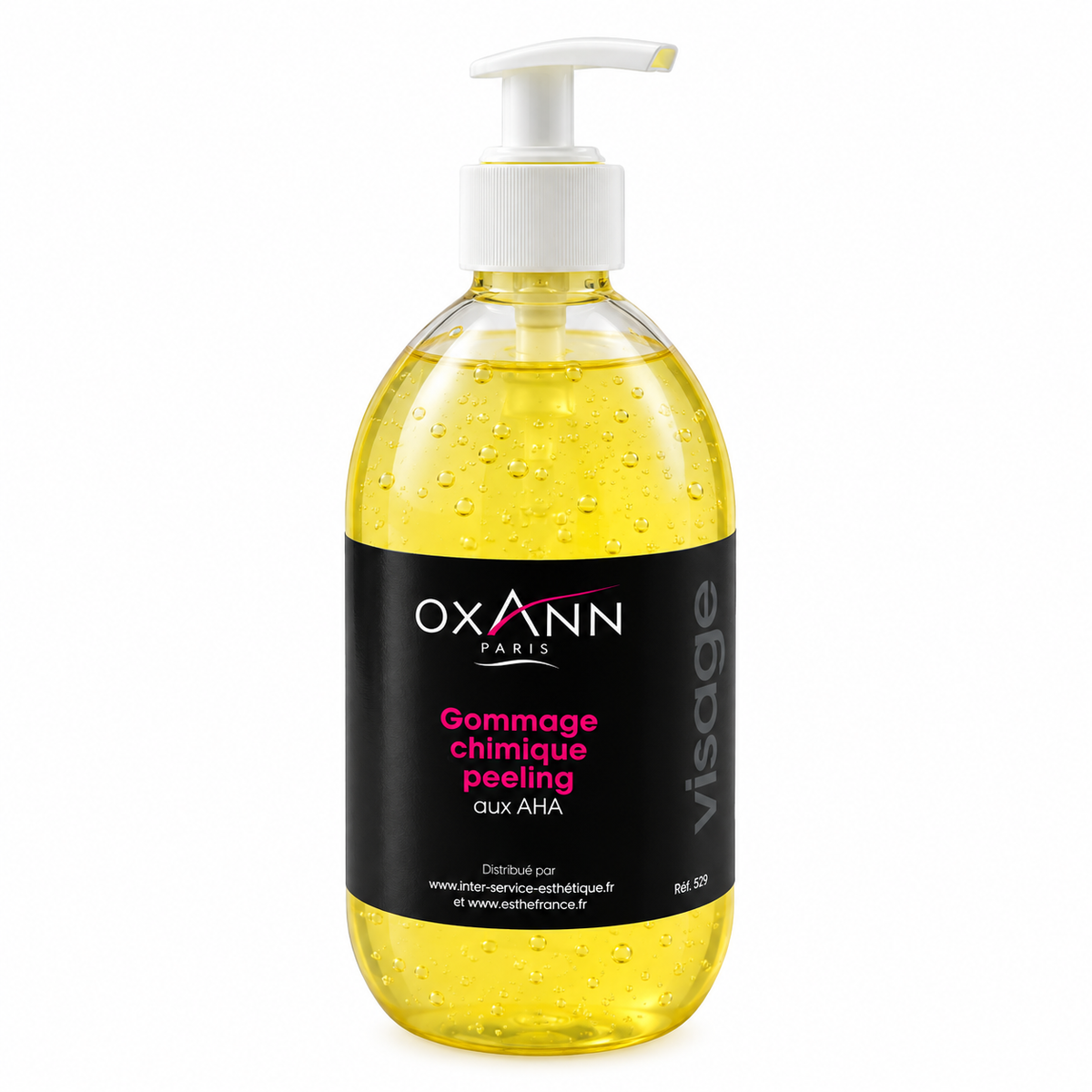 Gommage chimique peeling principes actifs AHA