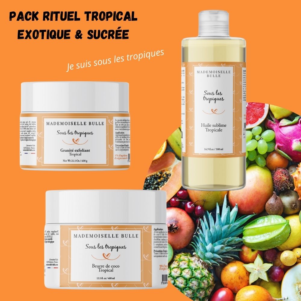 Pack rituel gourmand Tropical