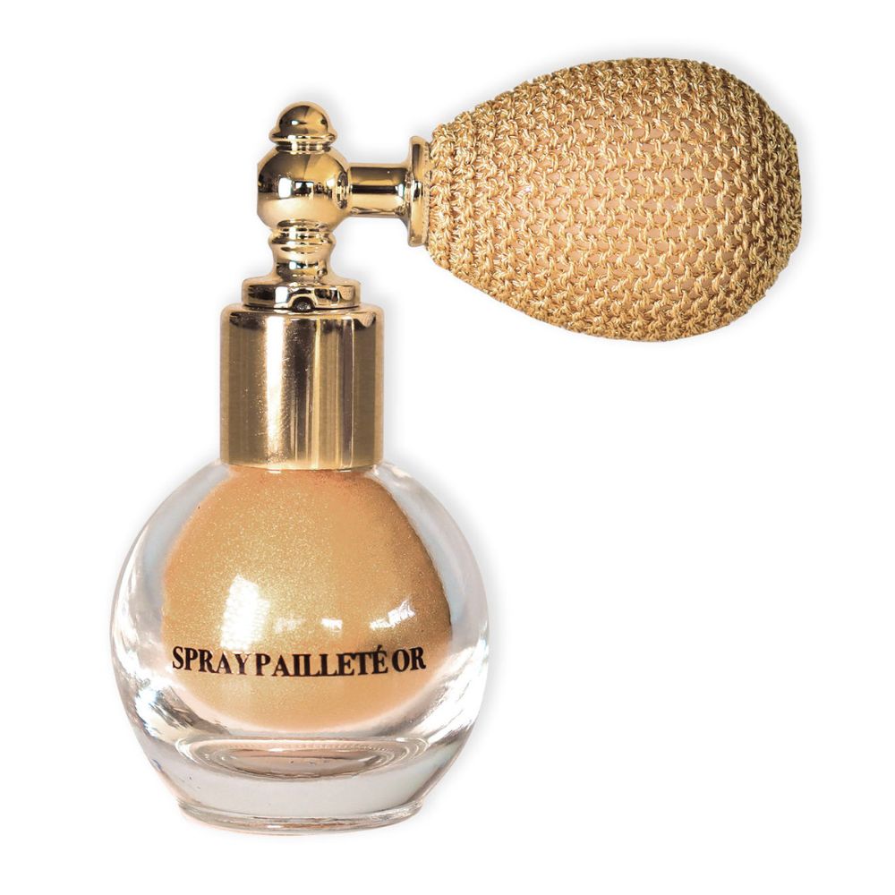SPRAY POUDRE PAILLETEE OR 2025