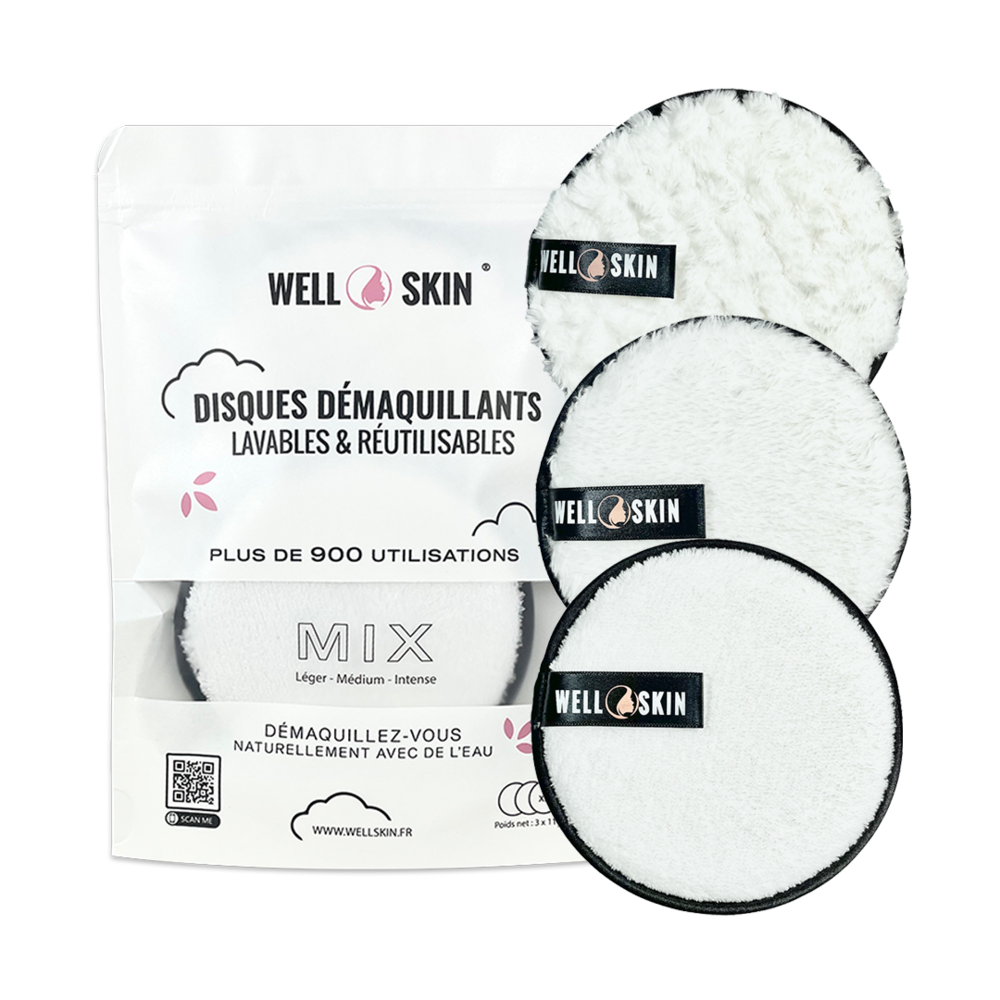 Disque démaquillant Well skin