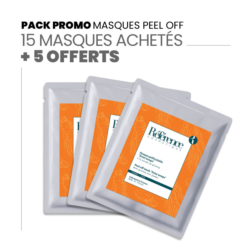 Masque peel off Eclat temps