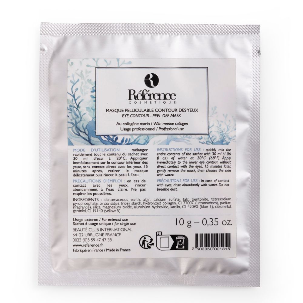 Masque peel off jeunesse contour yeux