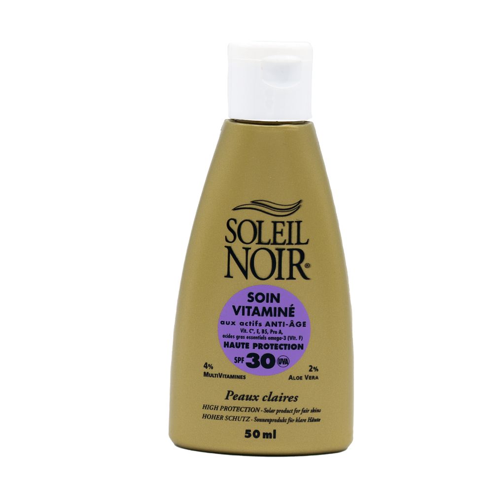 Soin vitaminé visage Protection solaire