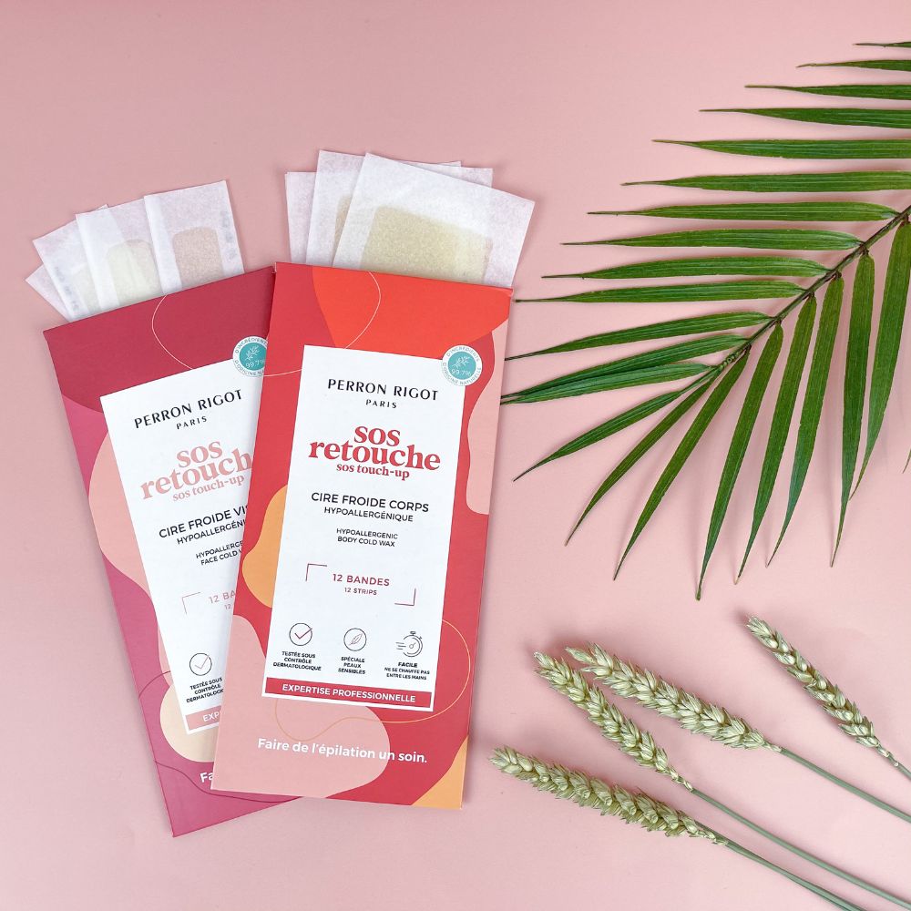 Bandes de cire froide SOS Retouche (12 pochettes)