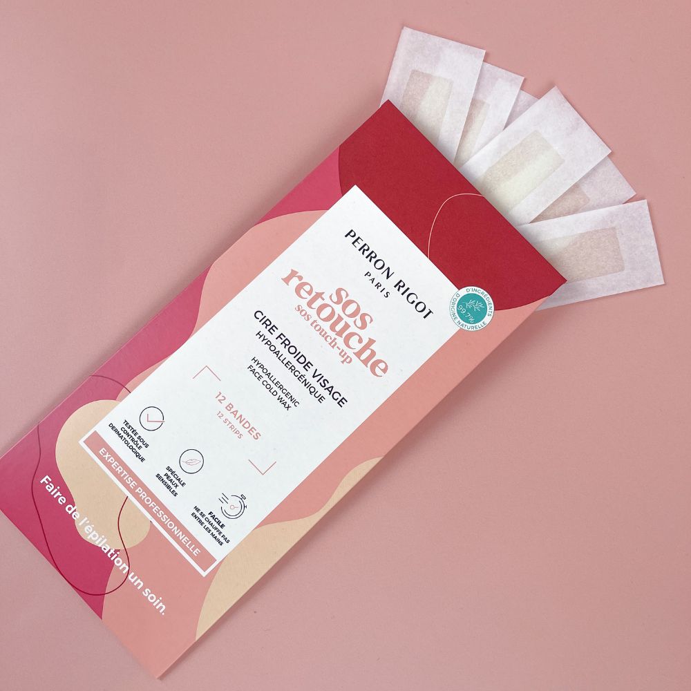 Bandes de cire froide SOS Retouche (12 pochettes)