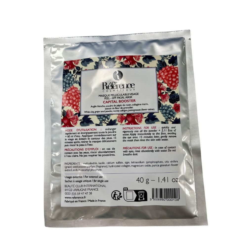 Masque peel off capital booster