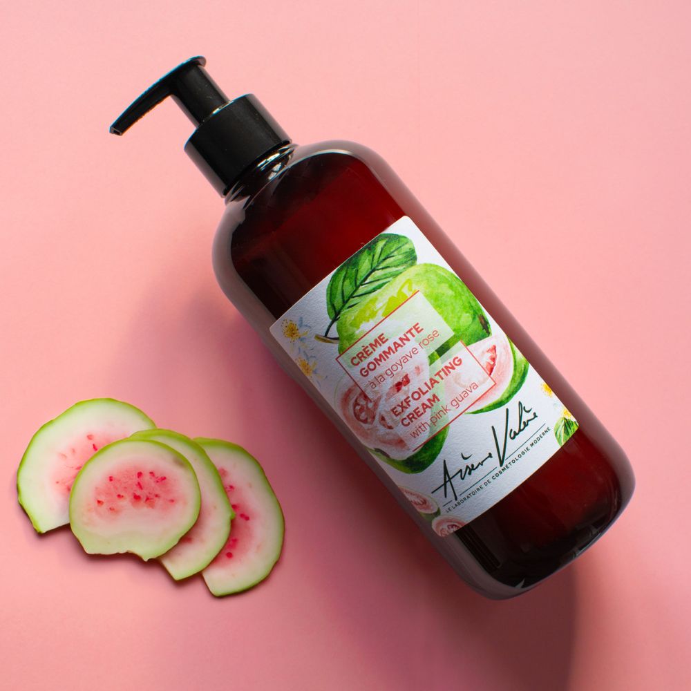 Crème gommante goyave rose revente