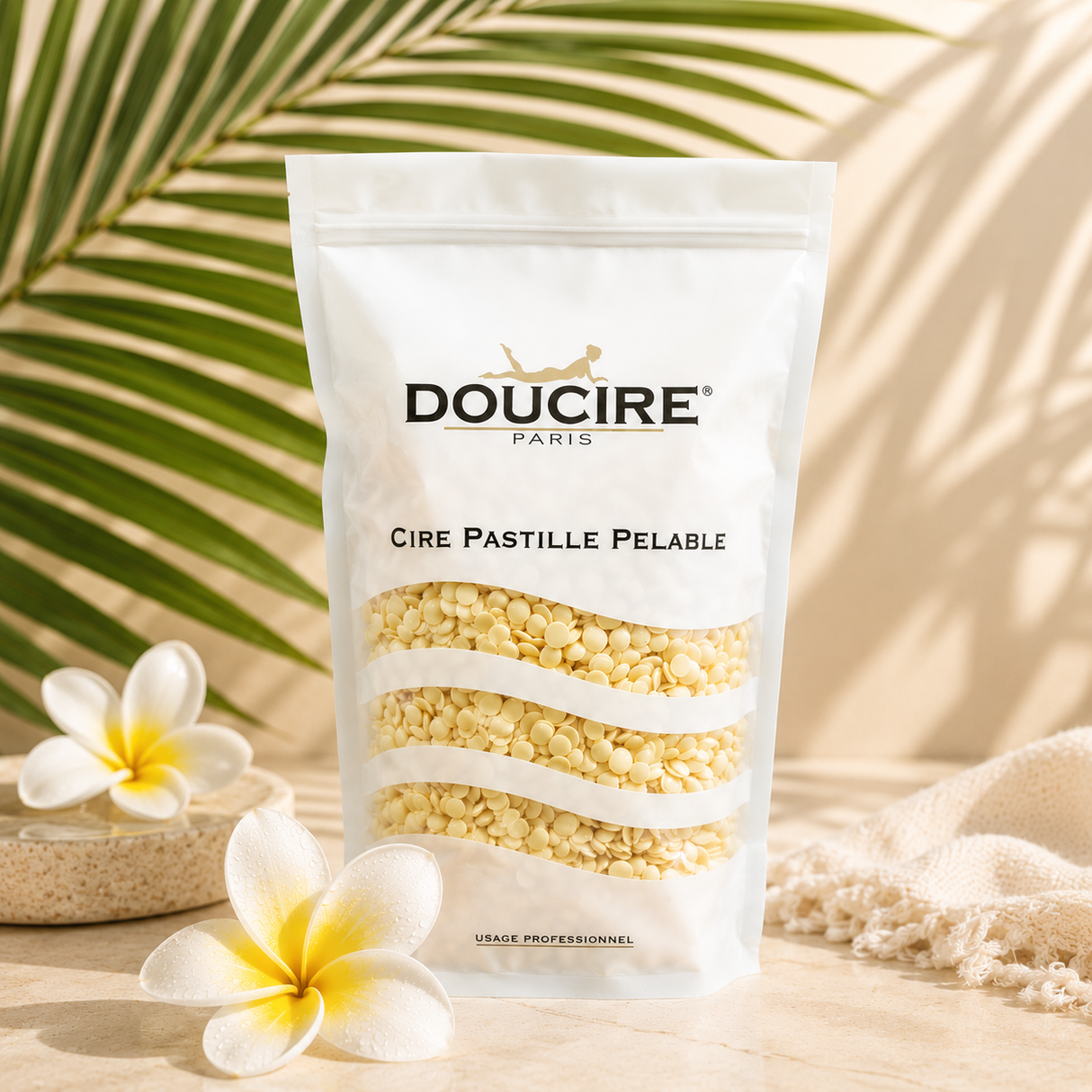 Cire pelable Monoï- pastilles 800g