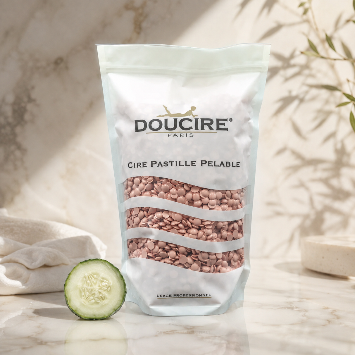 Cire pelable concombre - pastilles 800g