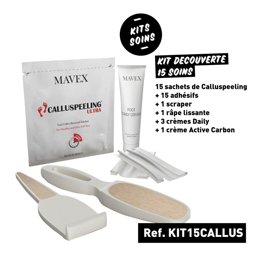 Kit pro 15 soins - calluspeeling