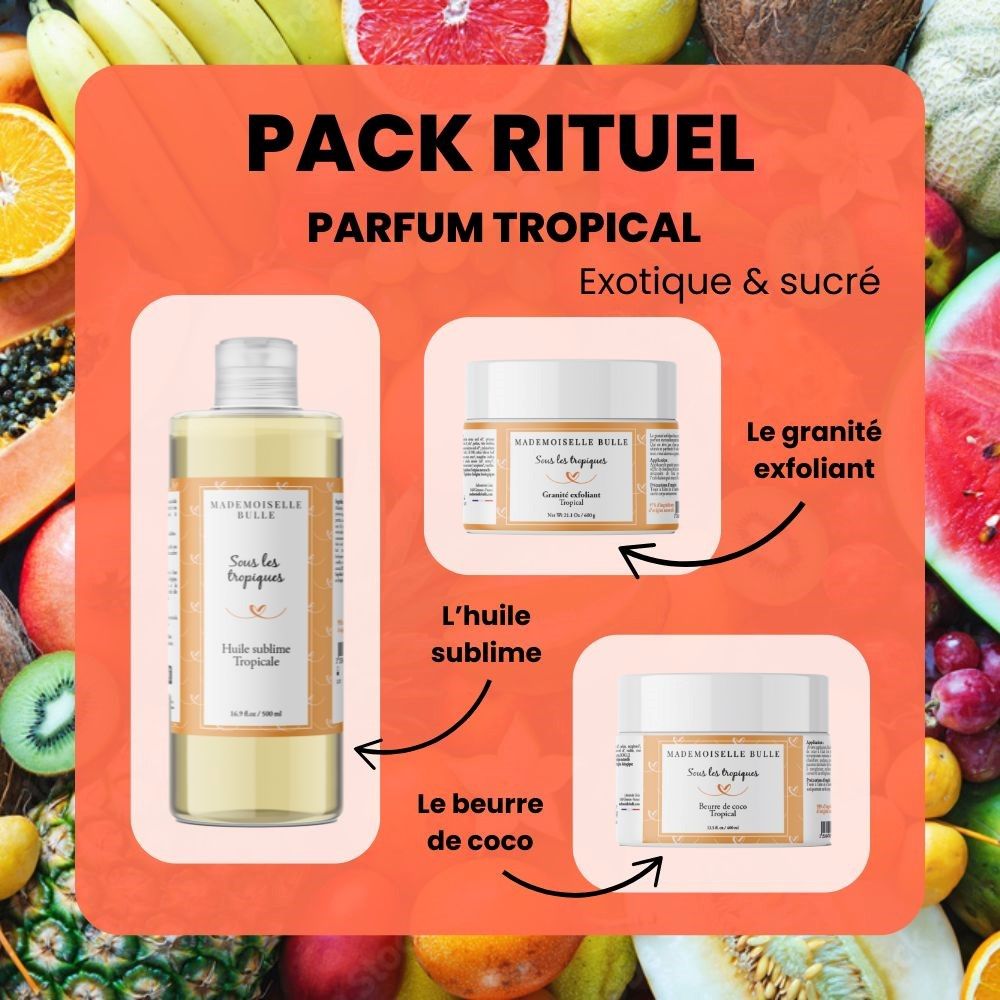 Pack rituel gourmand Tropical