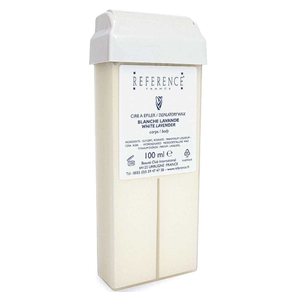Cire cartouche Blanche parfum lavande 100ml