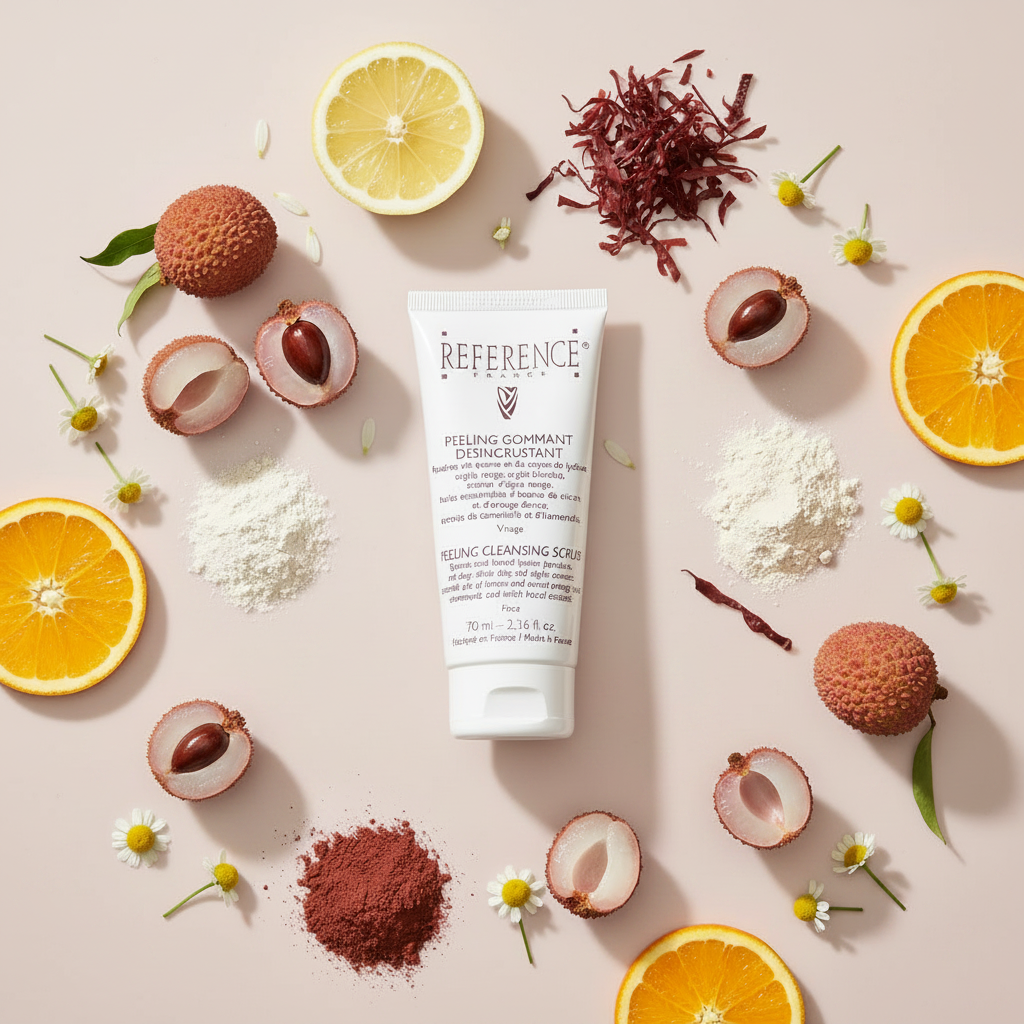 Peeling gommant désincrustant