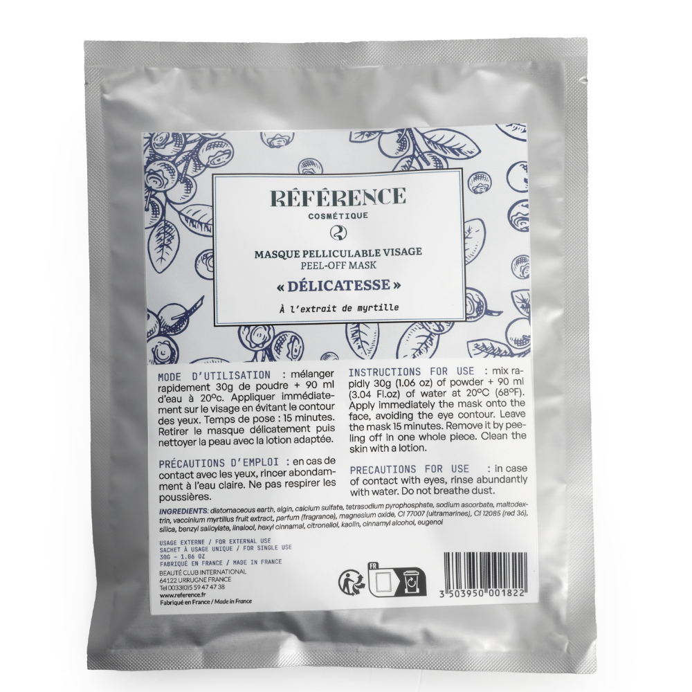 Masque peel off Délicatesse