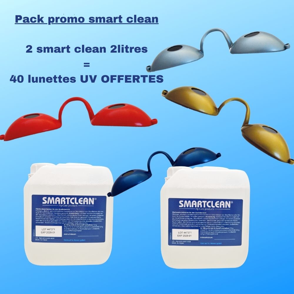 Pack Smartclean Nettoyant Plexiglas