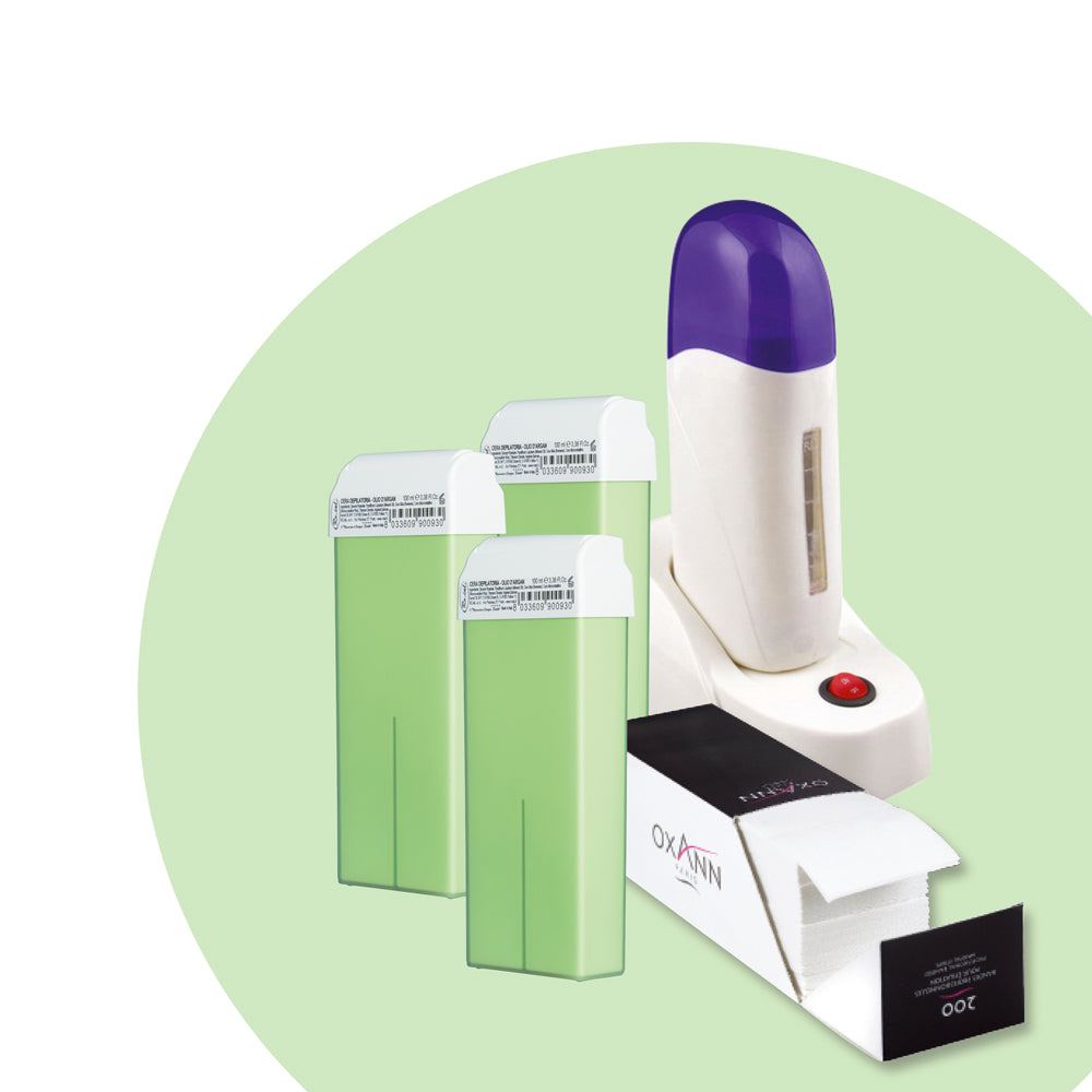 72 cartouches de cires 100 ml + 1000 bandes oxann offertes +1 chauffe cartouche