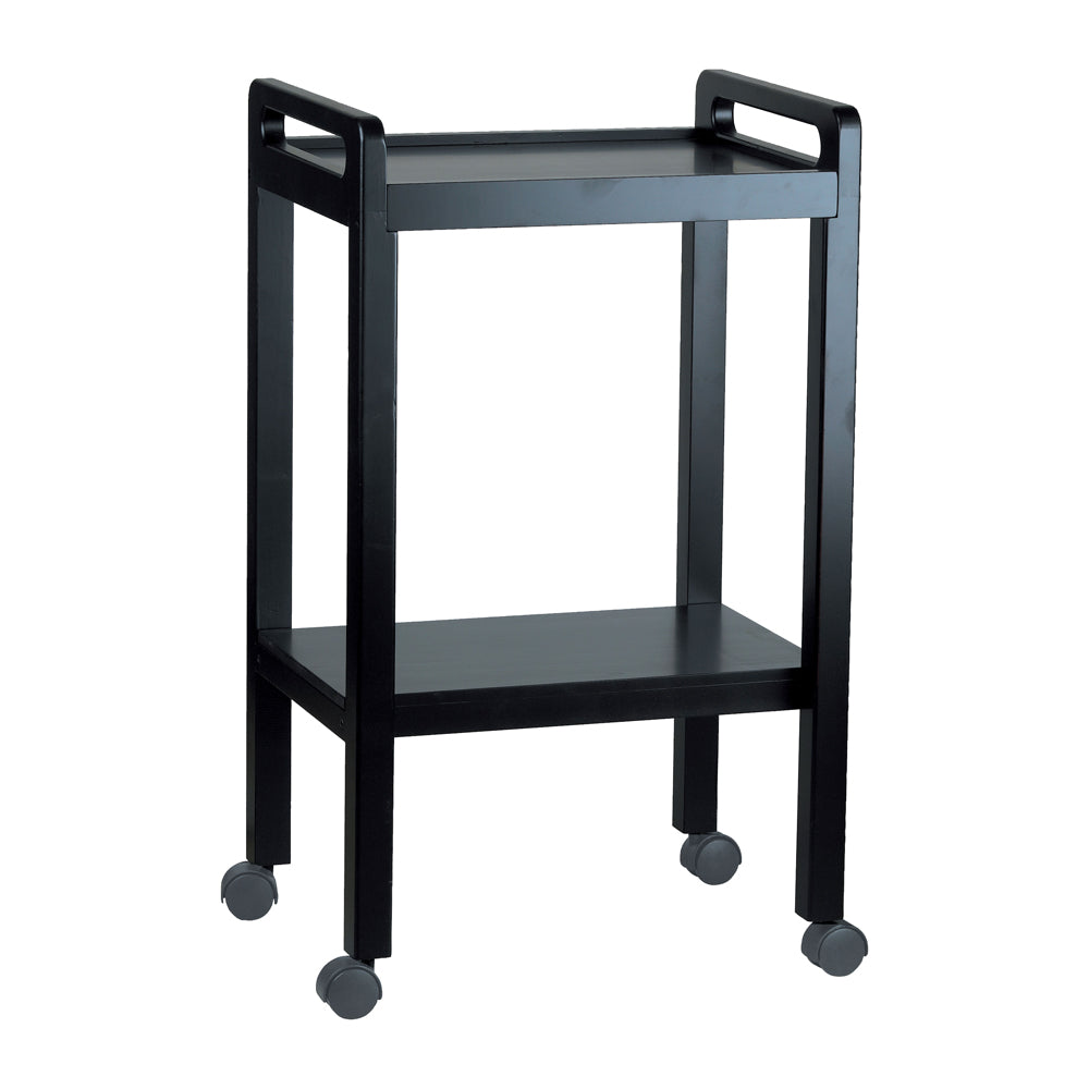 Guéridon wengé 2 plateaux