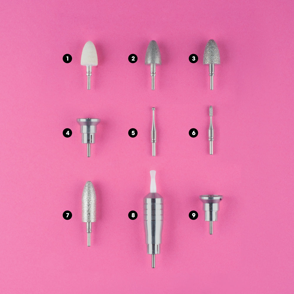 Accessoires ponceuses ongles
