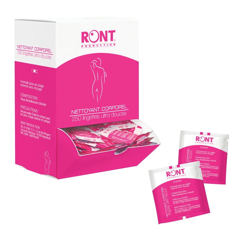 Lingettes nettoyantes intimes & corporelles