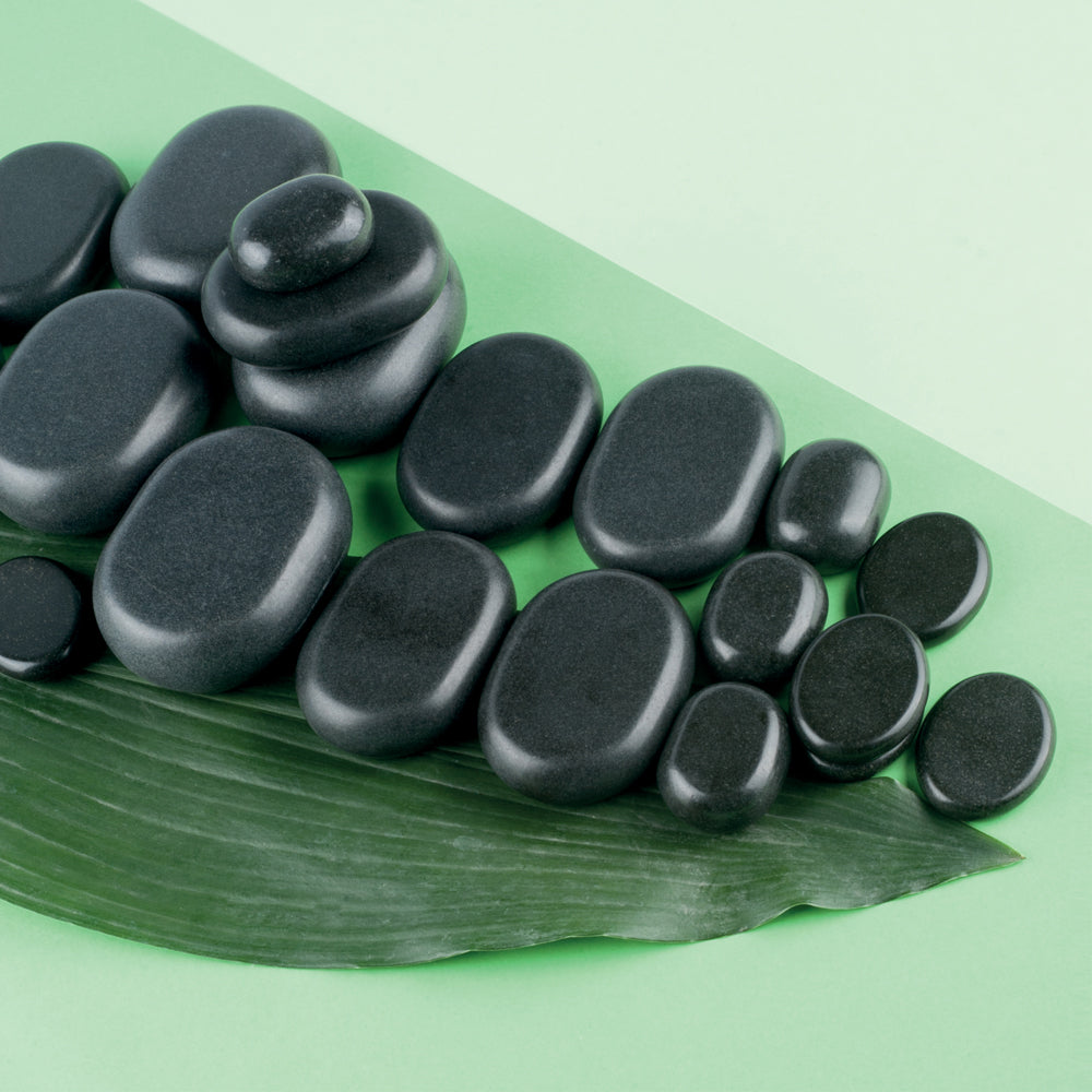 Coffret de 36 pierres de massage