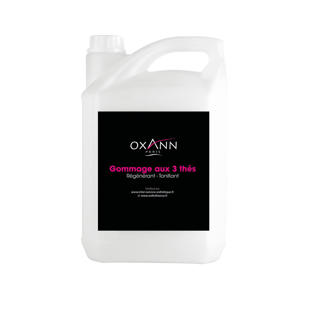 Fluide gommant aux 3 thés