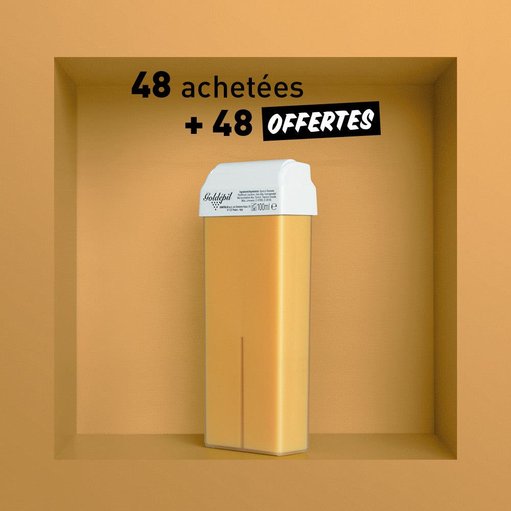 Cire cartouche Goldépil